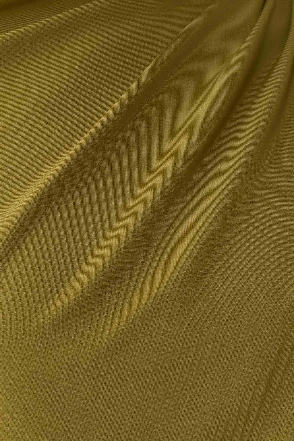 Yuri Gather Sleeve Maxi Dress - Martini Olive