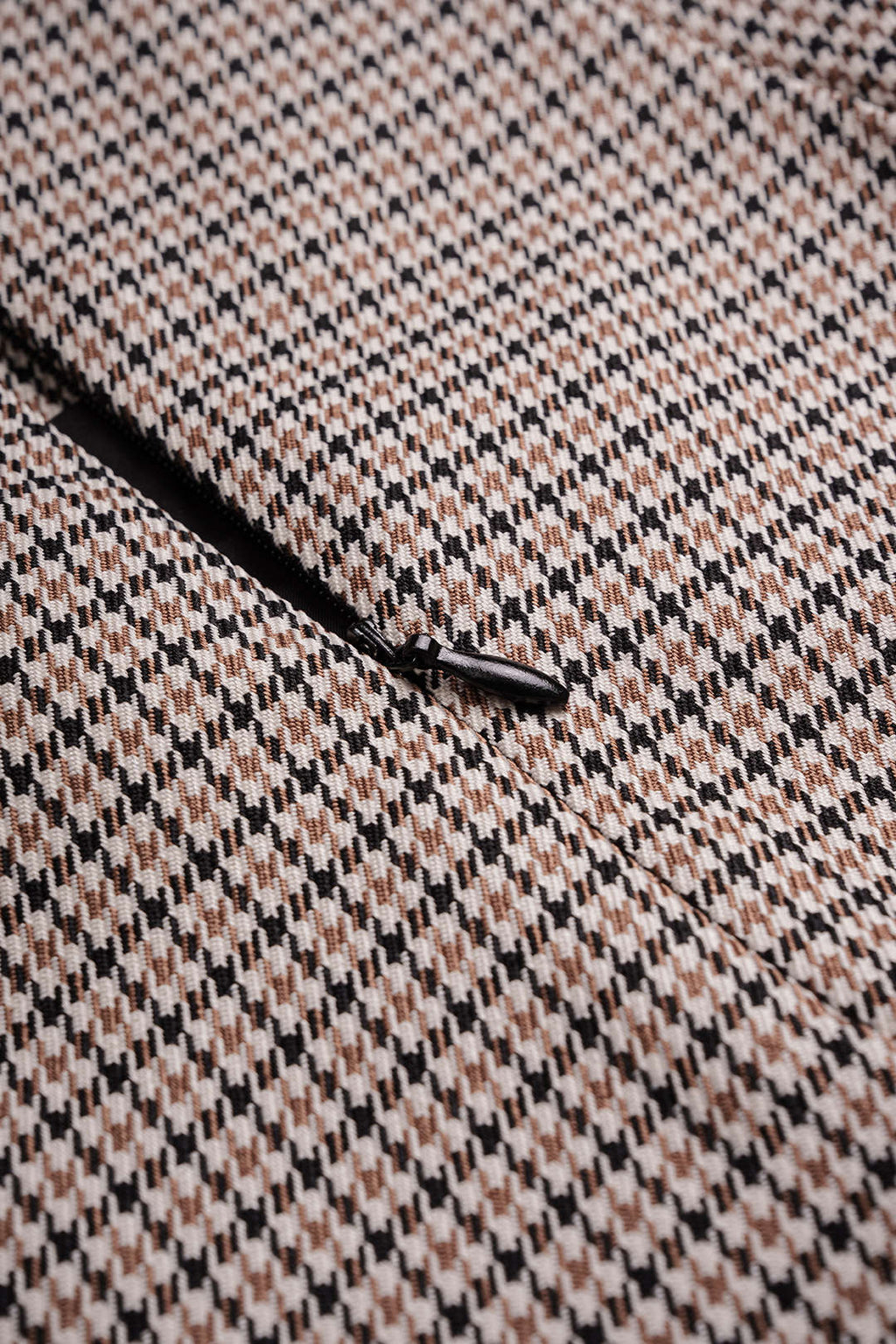 Plaid Print Asymmetrical Pleated Mini Skirt