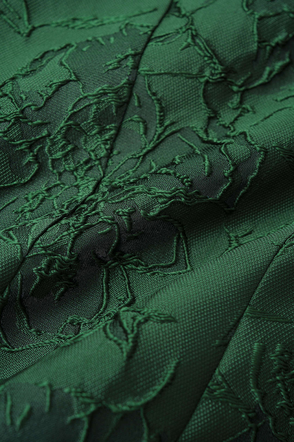 Jacquard Frog Button Sleeveless Mini Dress