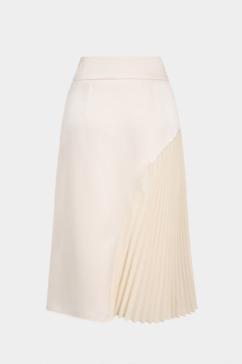 Asymmetrical Pleated Skirt