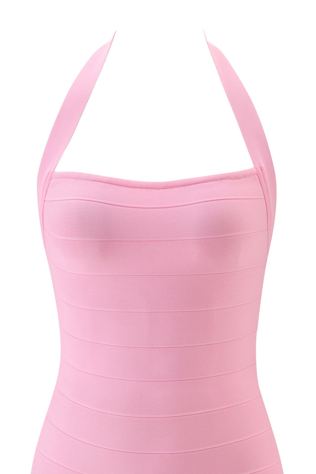 AIDEN BANDAGE MINI DRESS - PINK