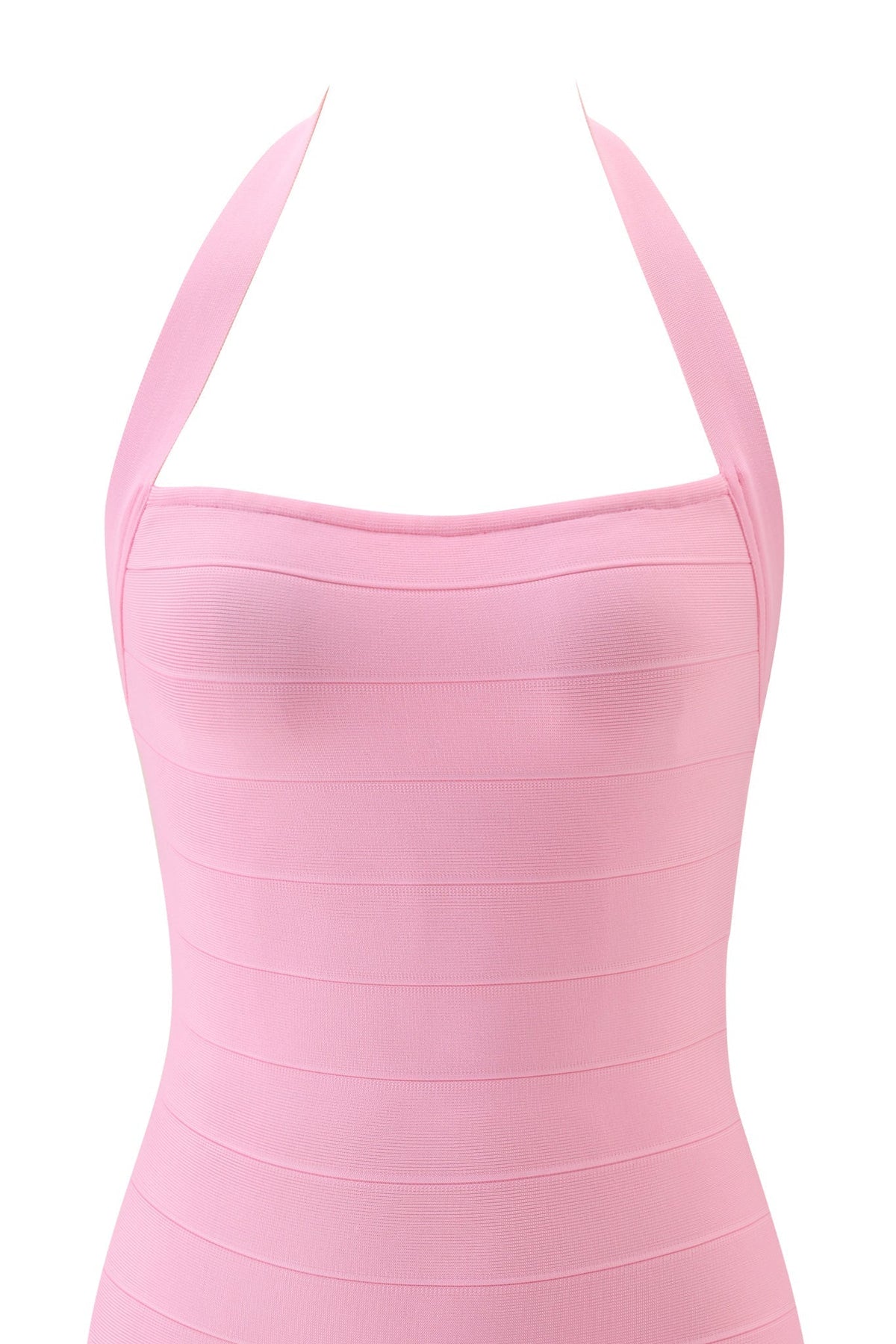 AIDEN BANDAGE MINI DRESS - PINK